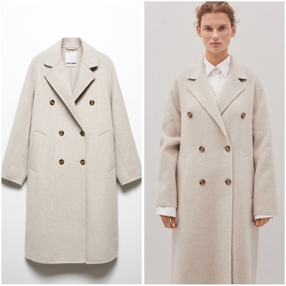 Mango Jackets & Blazers - Mango Wool Coat New